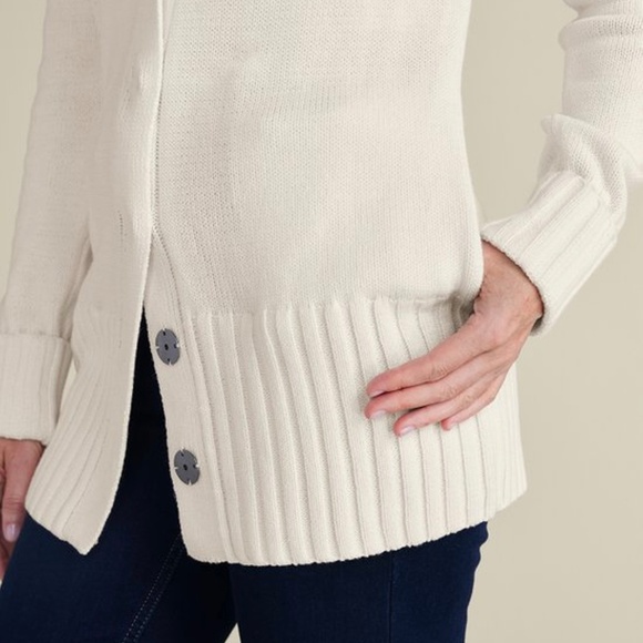 NWT - Soft Surroundings Trinity Cardigan Longline Sweater - Picture 2 of 12